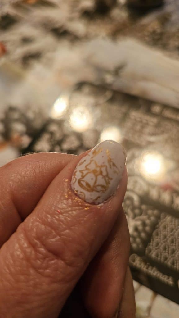 stempel klokjes goud