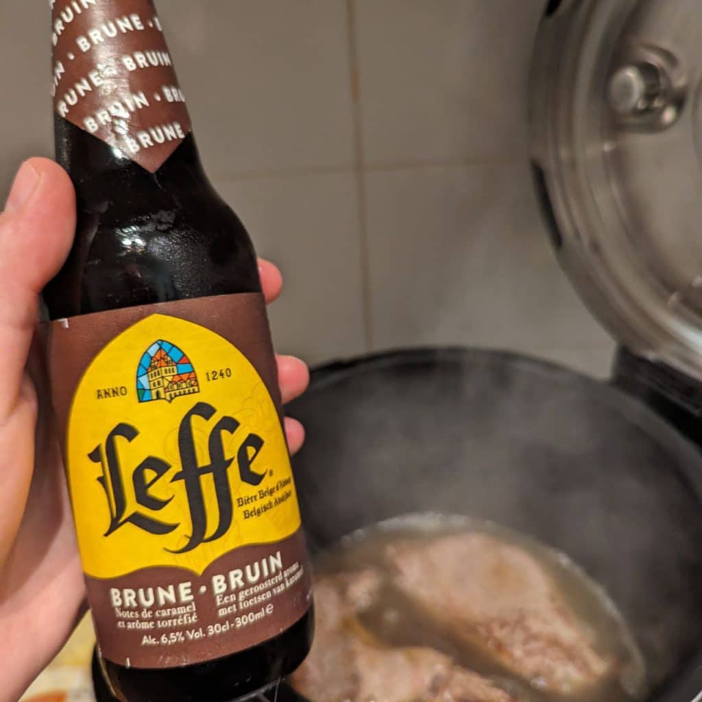 bruin bier leffe 