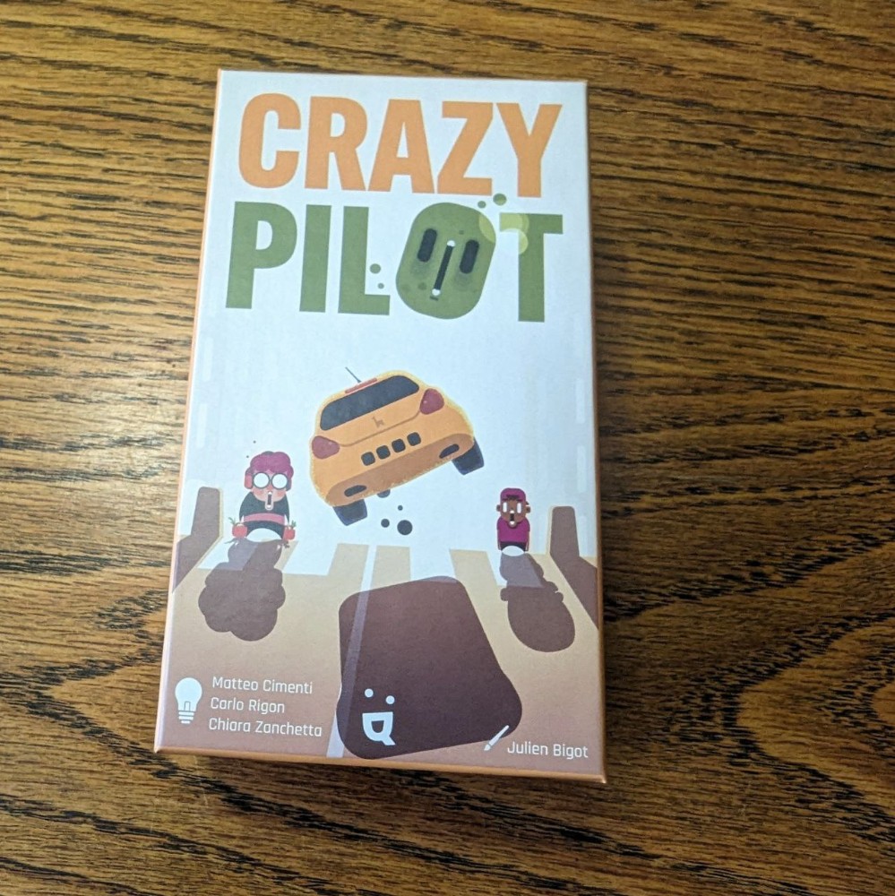 Crazy pilot - Een snel en bizar kaartspel van Helvetiq