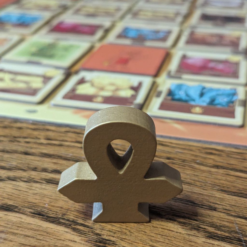 Ankhpion markeert de startspeler