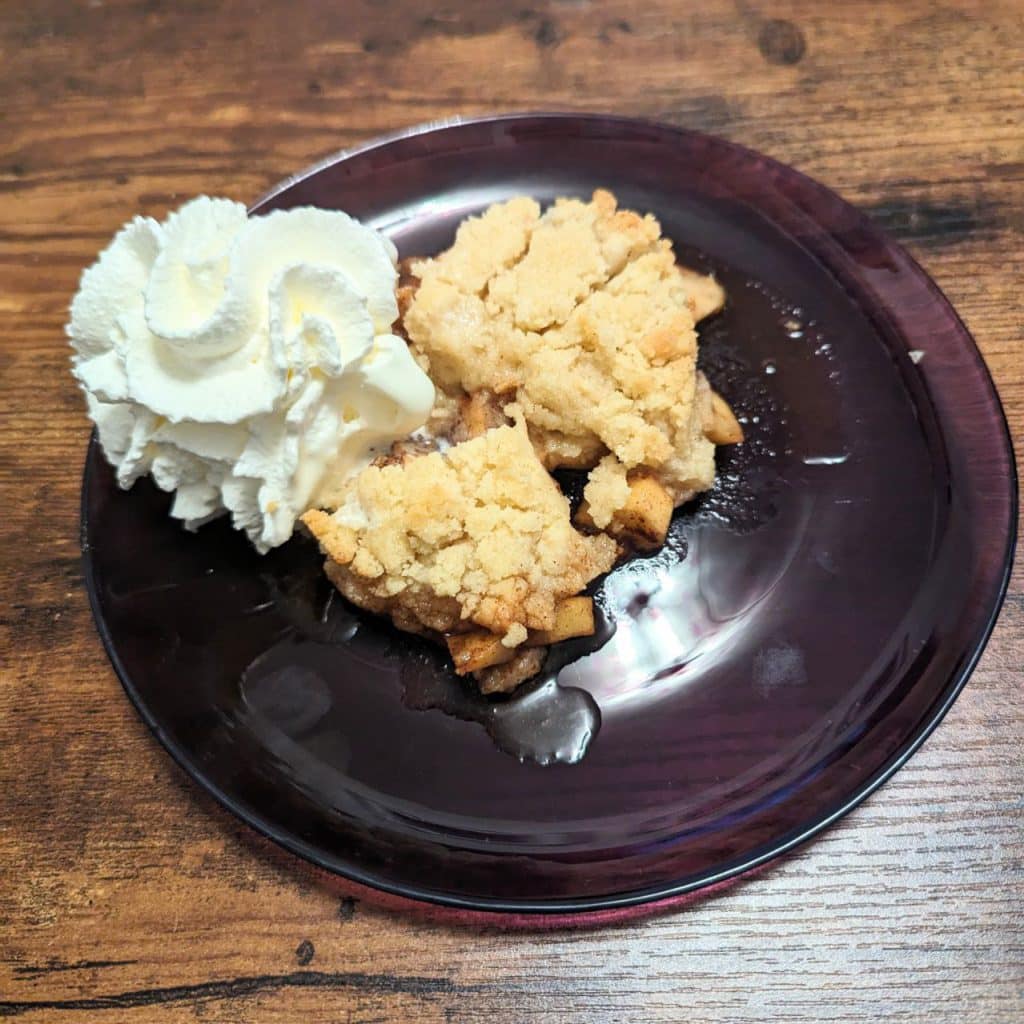 frambozen appel crumble - Een snel toetje én minder verspilling