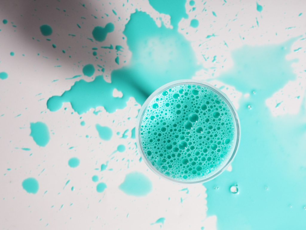 gekleurde melk