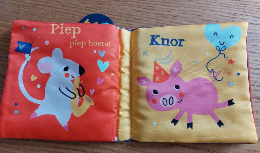 knisperboekje voor baby's
