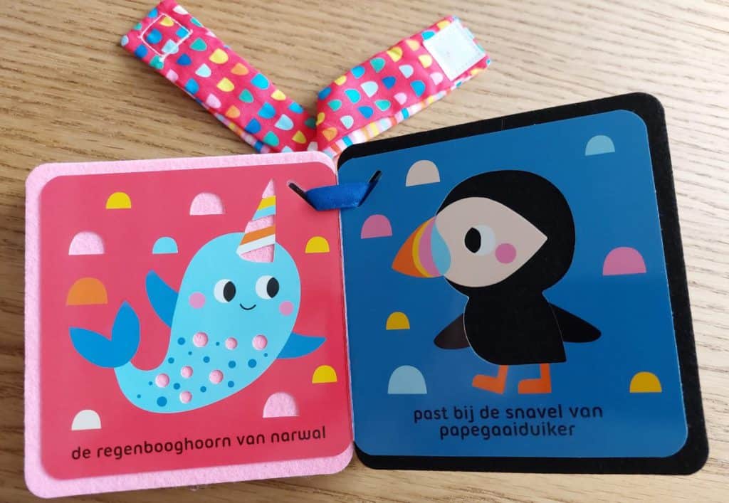 boekjes voor baby's buggy narwal