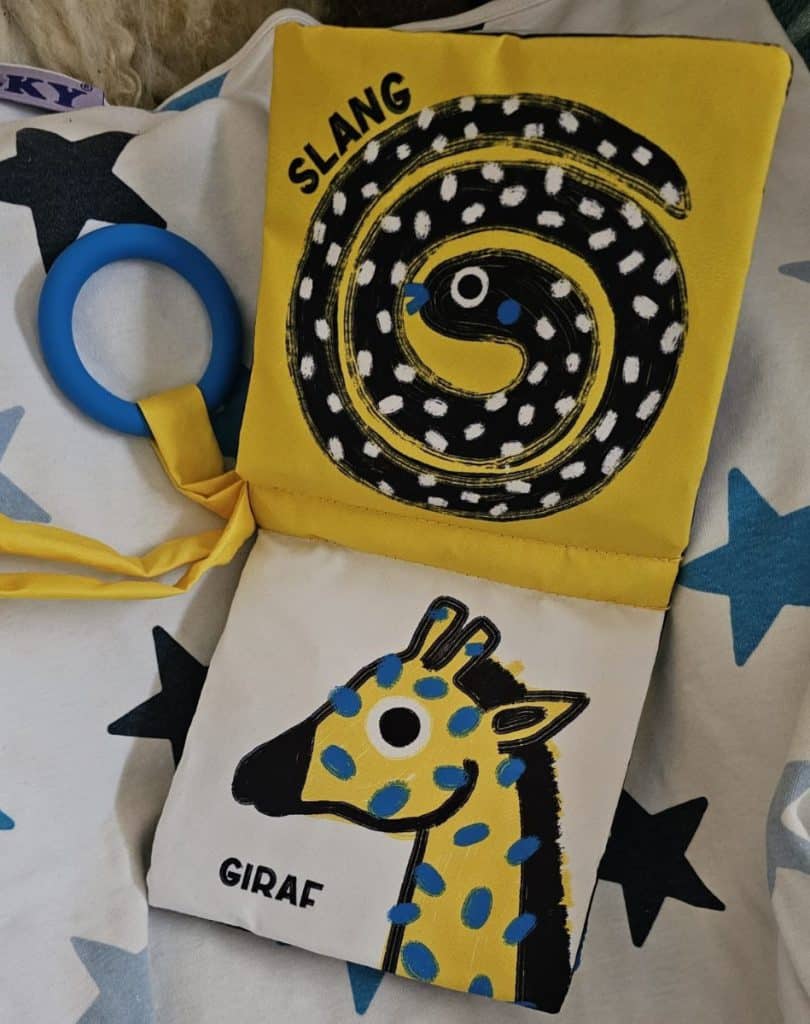 buggyboekje zwart wit kleuren