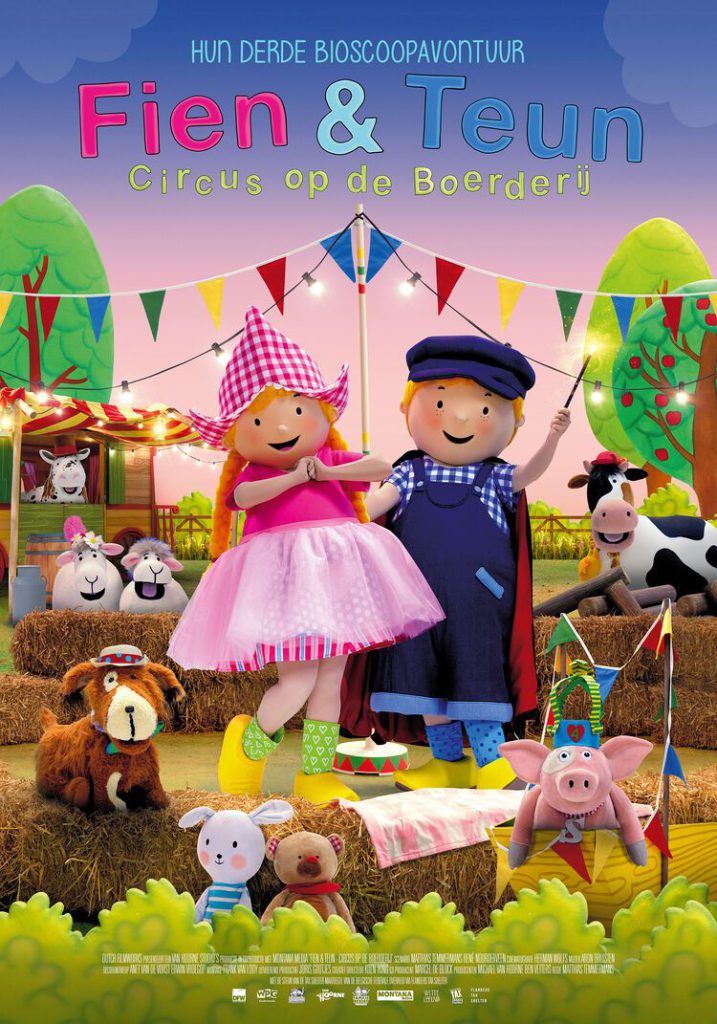 Fien en Teun circus op de boerderij
