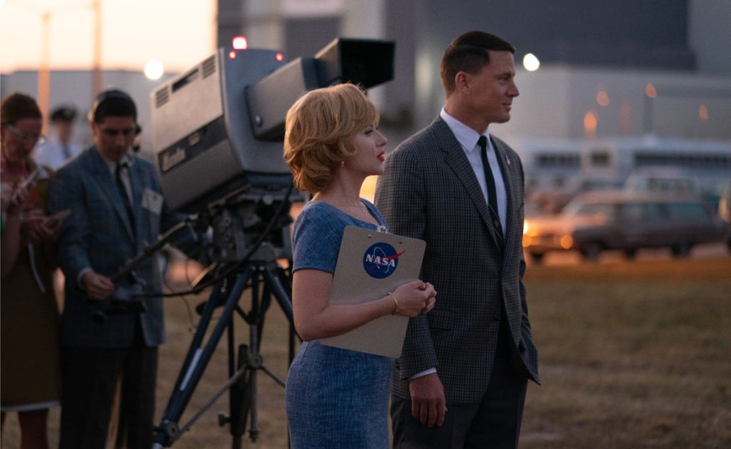 Fly me to the moon Channing Tatum en Scarlett Johnson