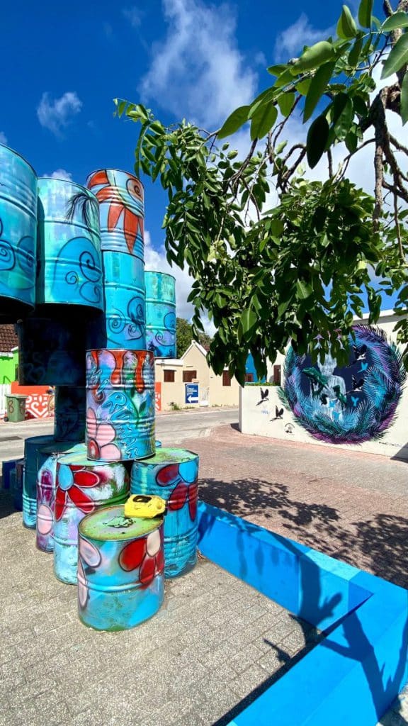 Wat te doen op Curaçao met kind streetart willemstad