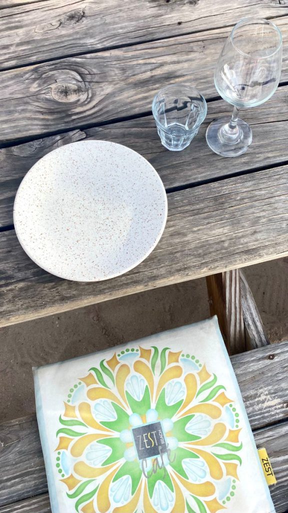zest eten drinken jan thiel beach platter vakantie tip ervaring