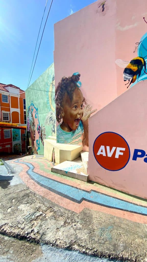 Wat te doen op Curaçao met kind? streetart willemstad otrobanda cultuur kunst
