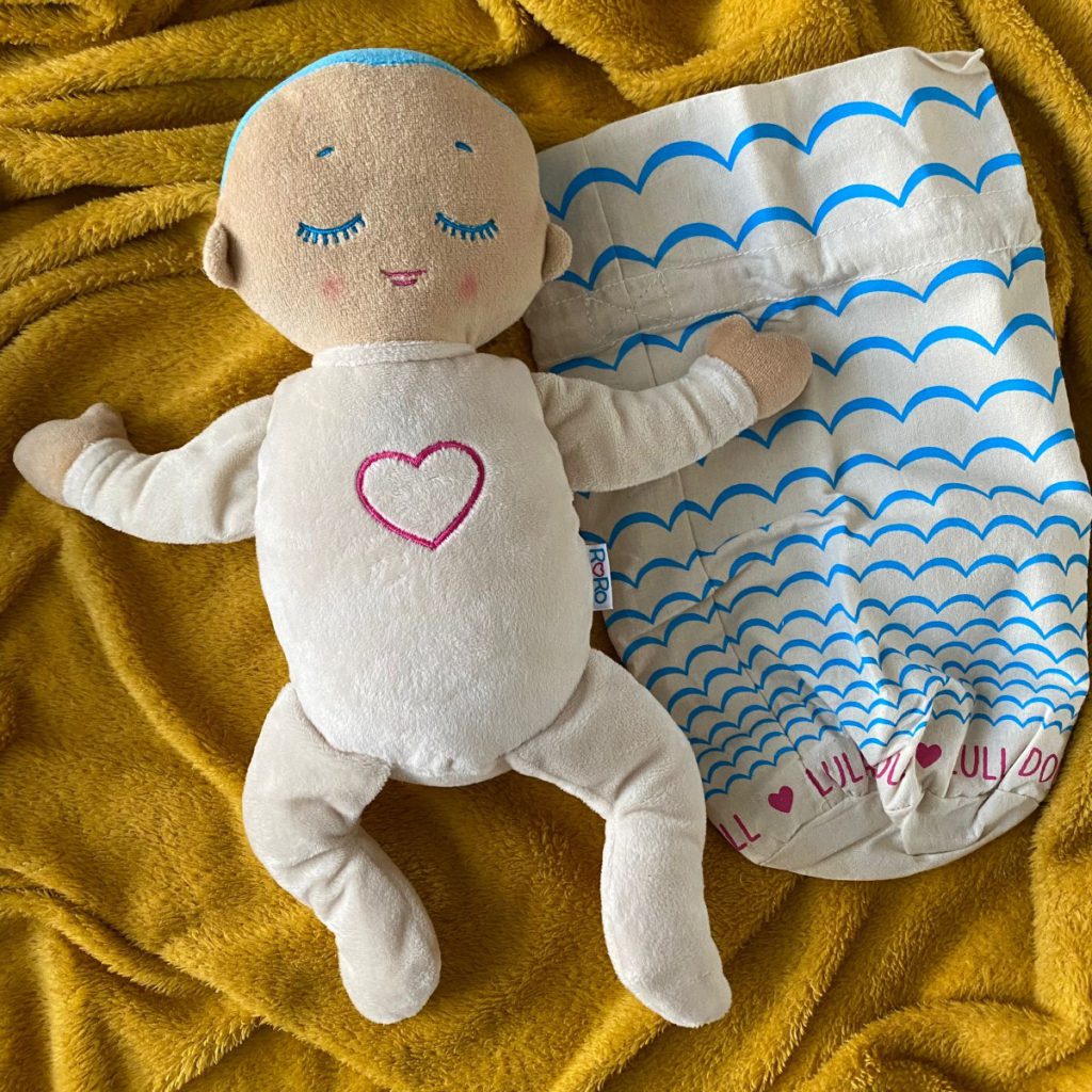 Lulla doll slaapknuffel baby kind slaaptip beter slapen ijsland