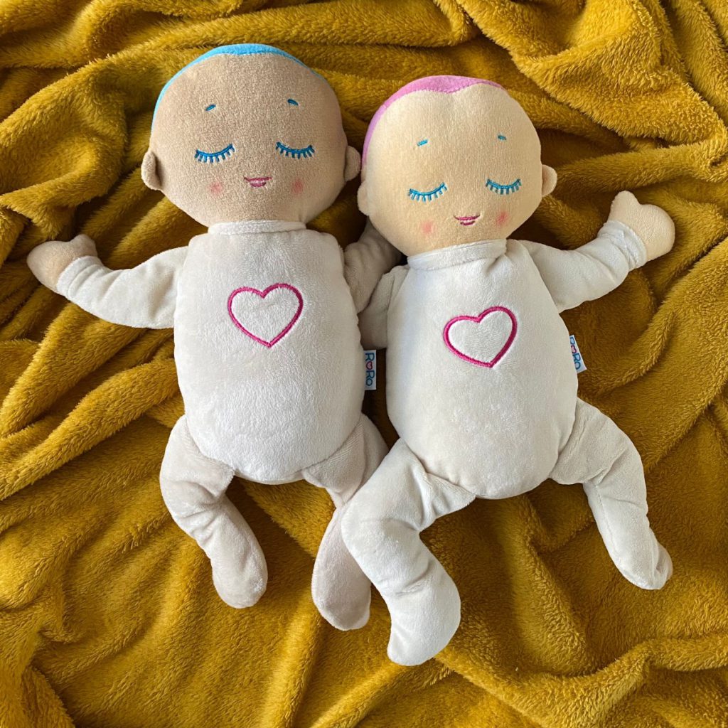 Lulla doll slaapknuffel beter slapen kind baby kraamcadeau ijsland