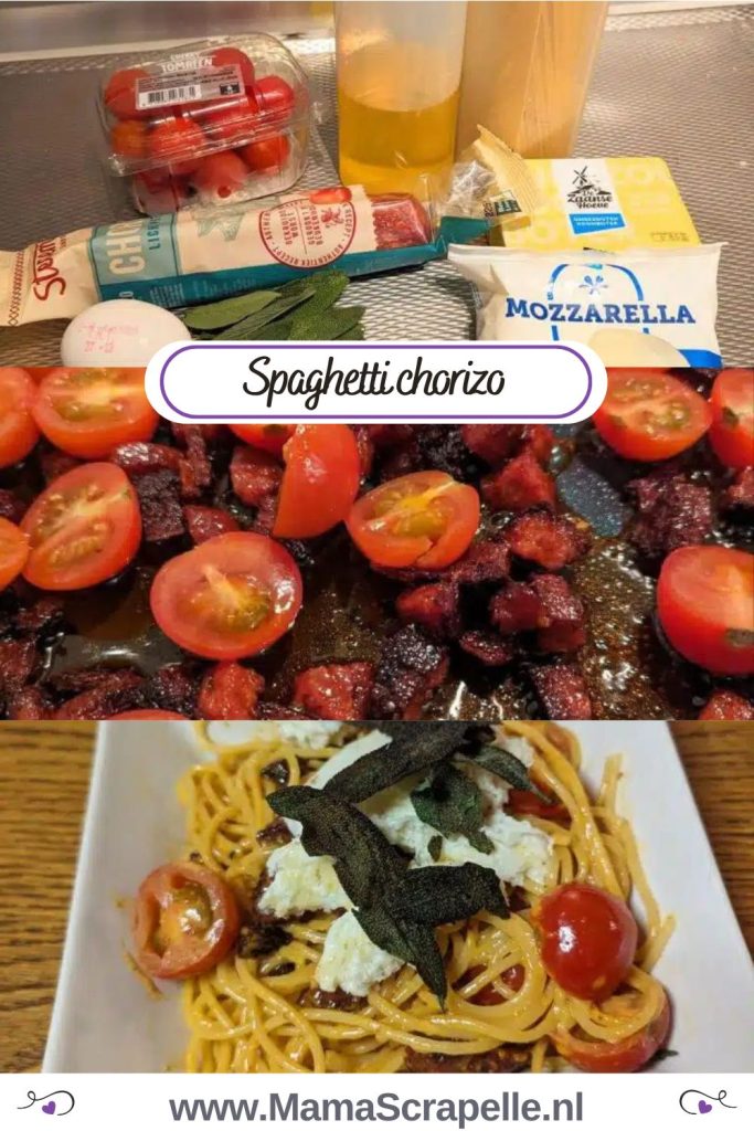 spaghetti chorizo