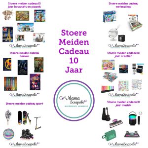 Stoere meiden cadeau 10 jaar