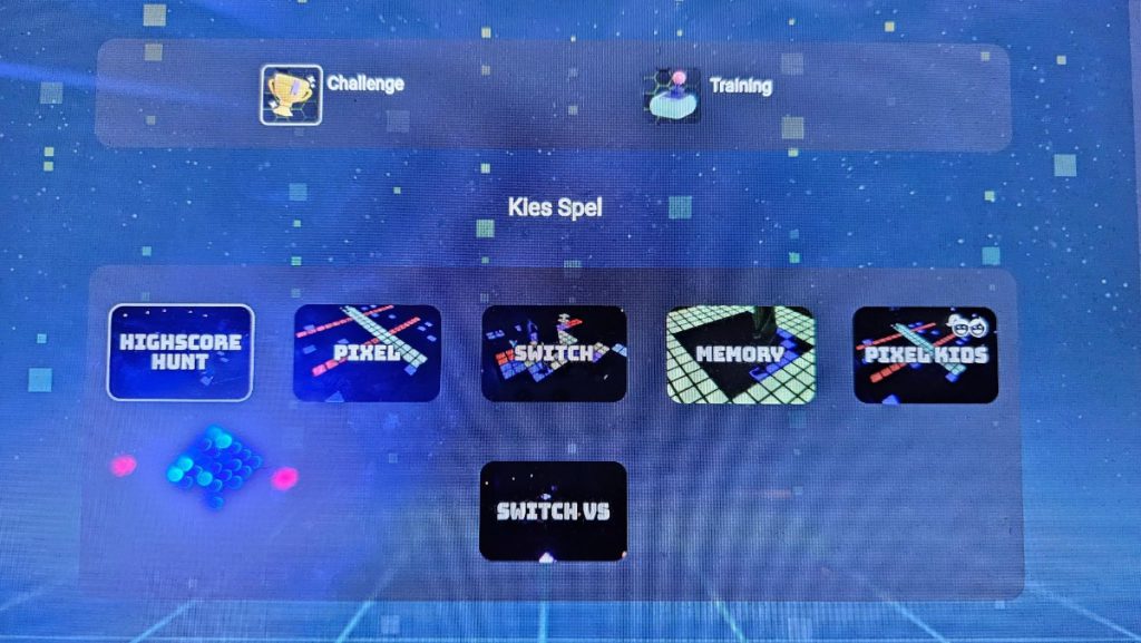 Active Pixel verschillende spellen