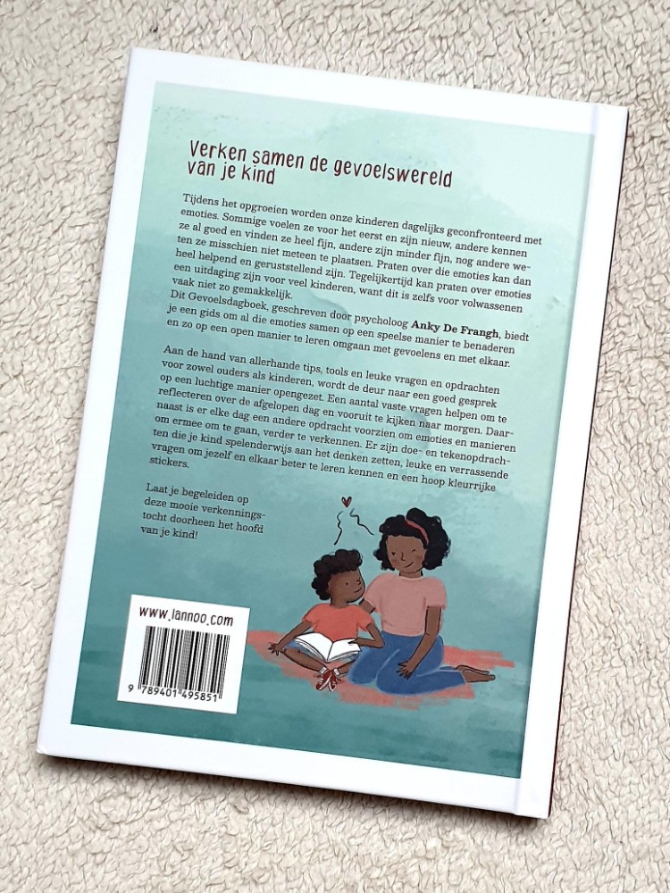Het Gevoelsdagboek is een prachtig invulboek om samen in te vullen met gevoelige kinderen die meer inzicht in hun emoties willen hebben.