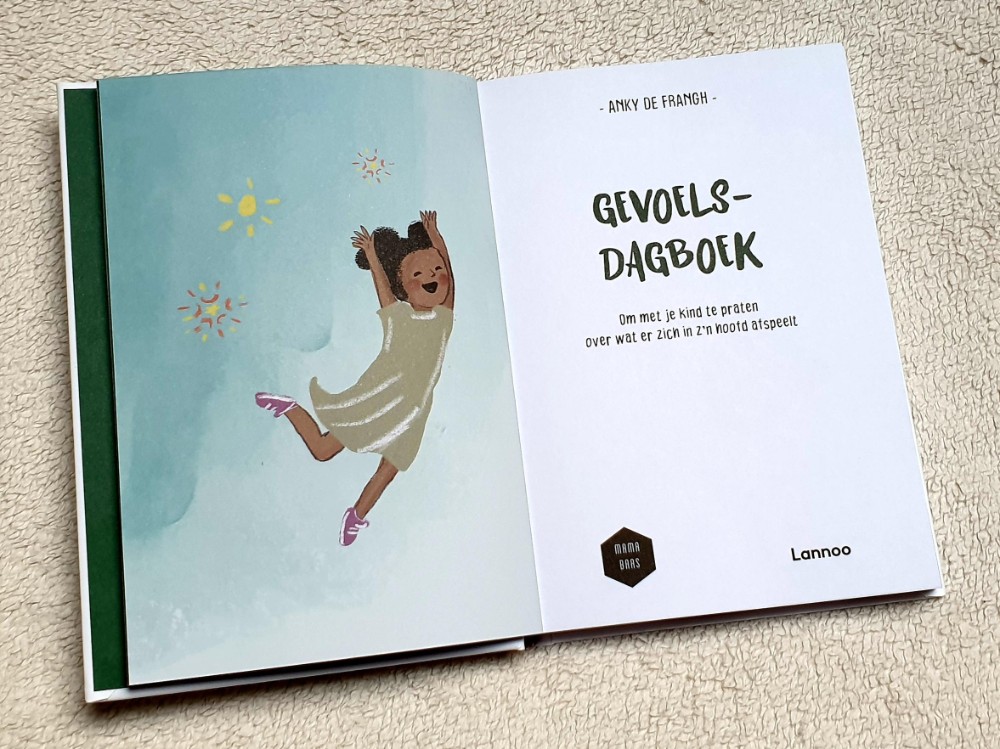 Tekst van Anky De Frangh & illustraties van Natasha Sena dagboek voor kinderen
