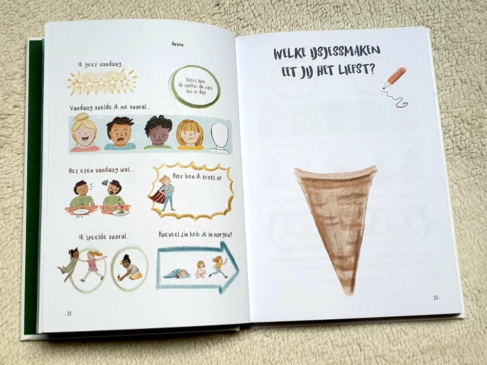 Het Gevoelsdagboek is een prachtig invulboek om samen in te vullen met gevoelige kinderen die meer inzicht in hun emoties willen hebben.