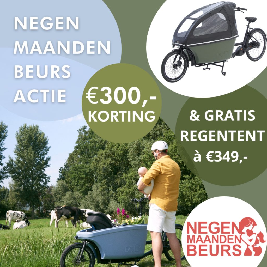 Negenmaandenbeurs actie Dolly bakfiets
