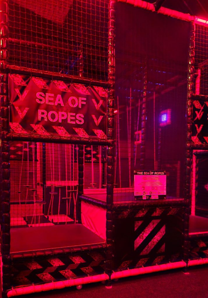 Sea of Ropes Ninja tag EpicX Zoetermeer