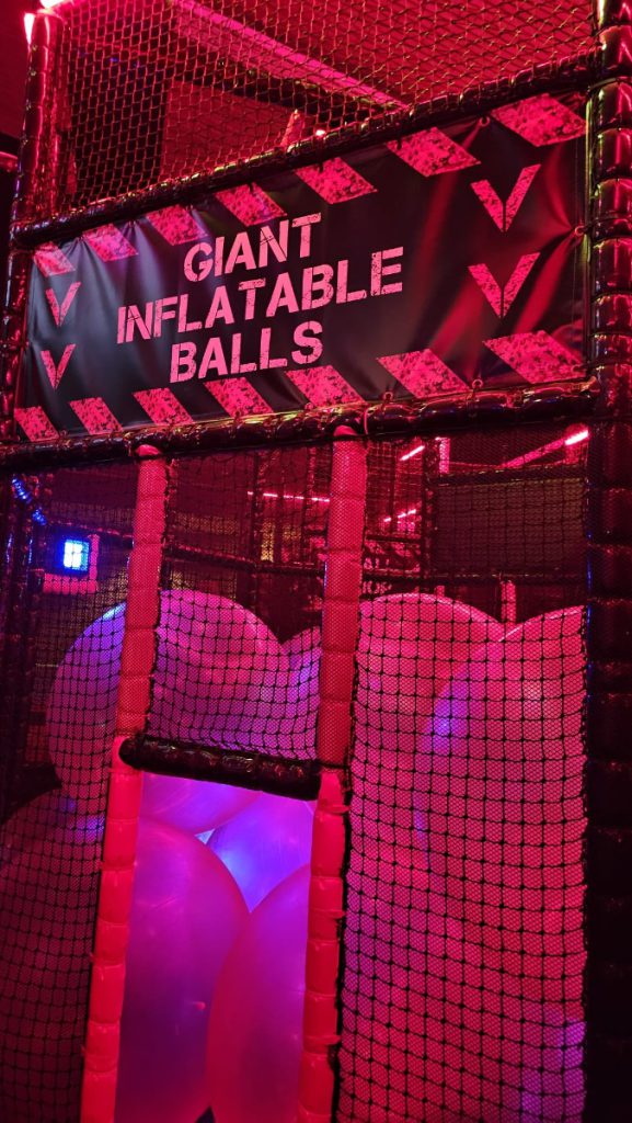 Giant Inflatable Balls Ninja Tag