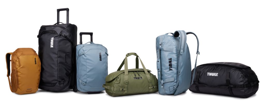 handige koffer en duffelbagThule Chasm reisbagage