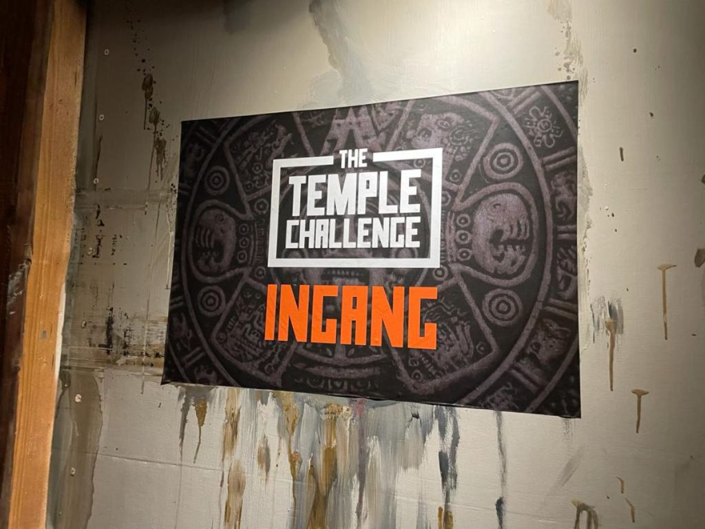 Temple Challenge ingang