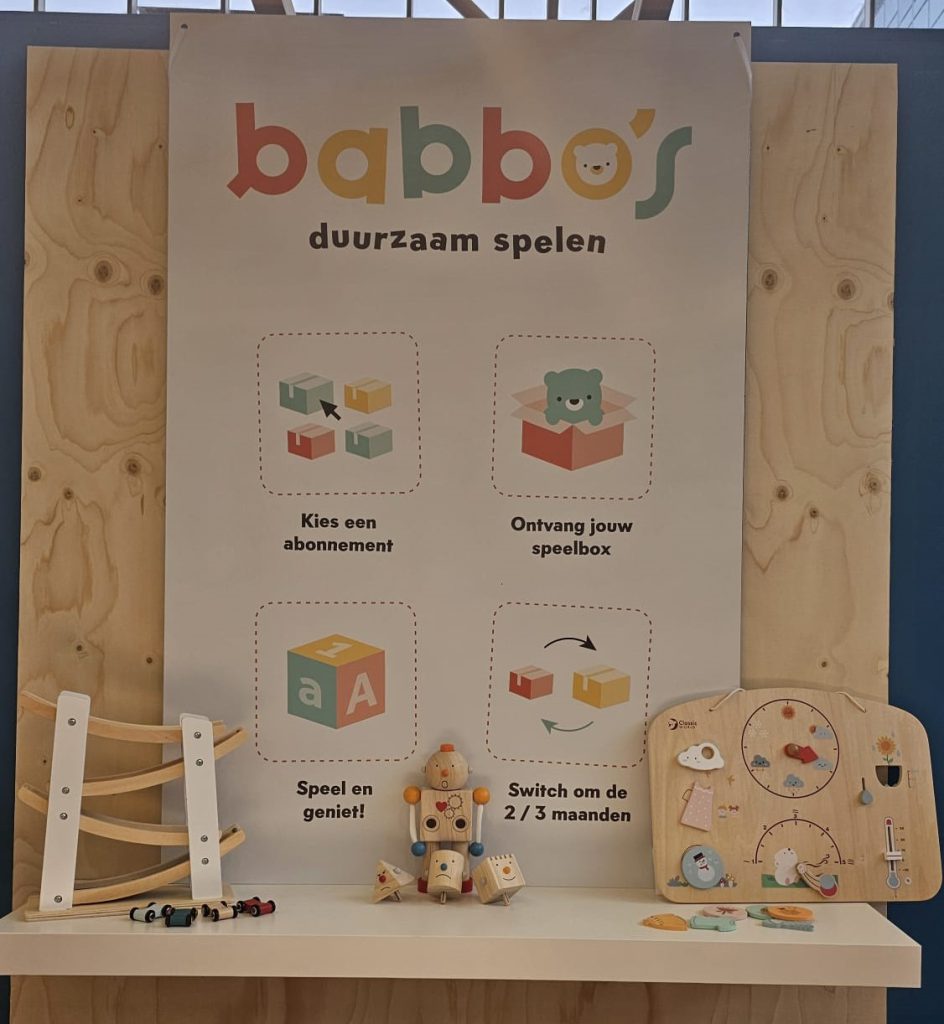 Babbo's speelgoedboxen speelgoed 1 jaar