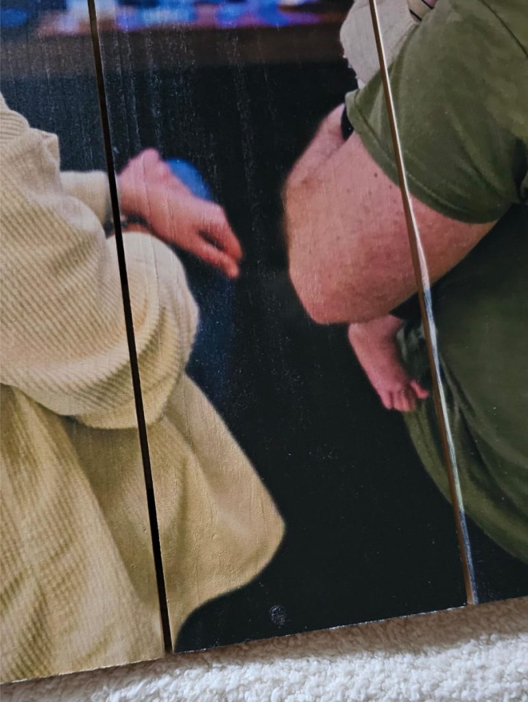 vurenhout met nerven