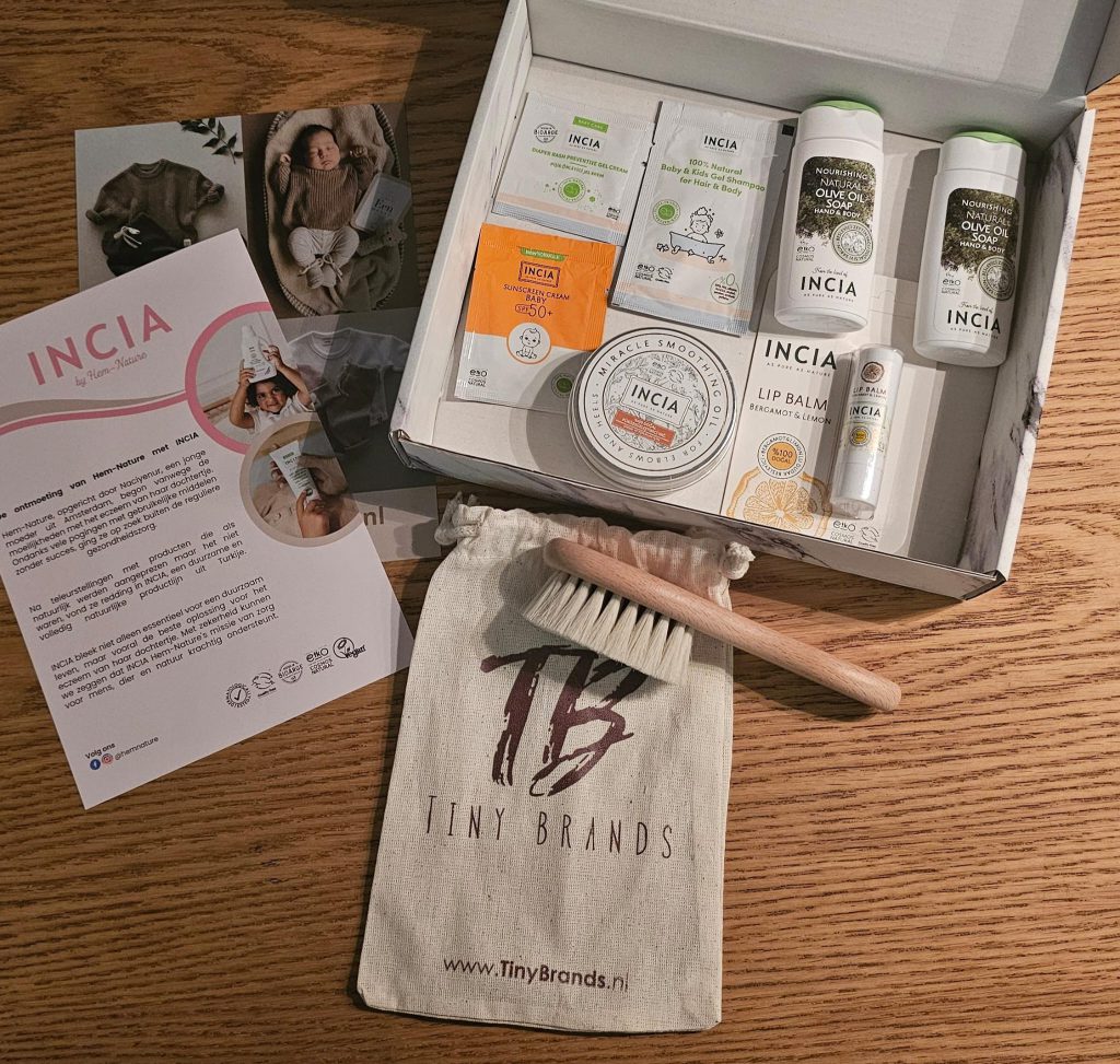 Natuurlijke babyverzorging zonder parfum van INCIA by Hem-Nature