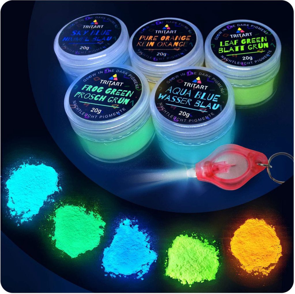 glow in the dark poeder