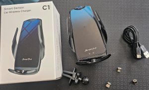 Draadloze handsfree telefoonhouder