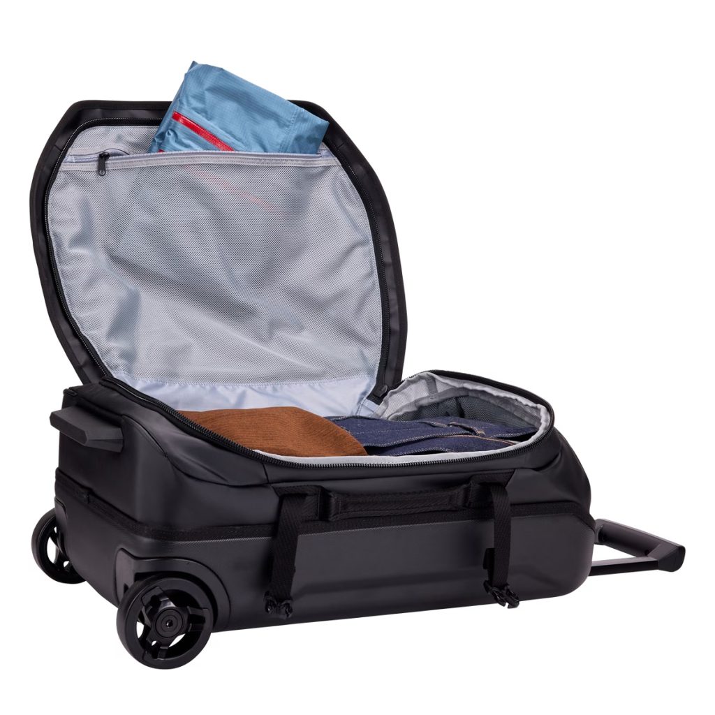 handige koffer en duffelbagThule Chasm reisbagage