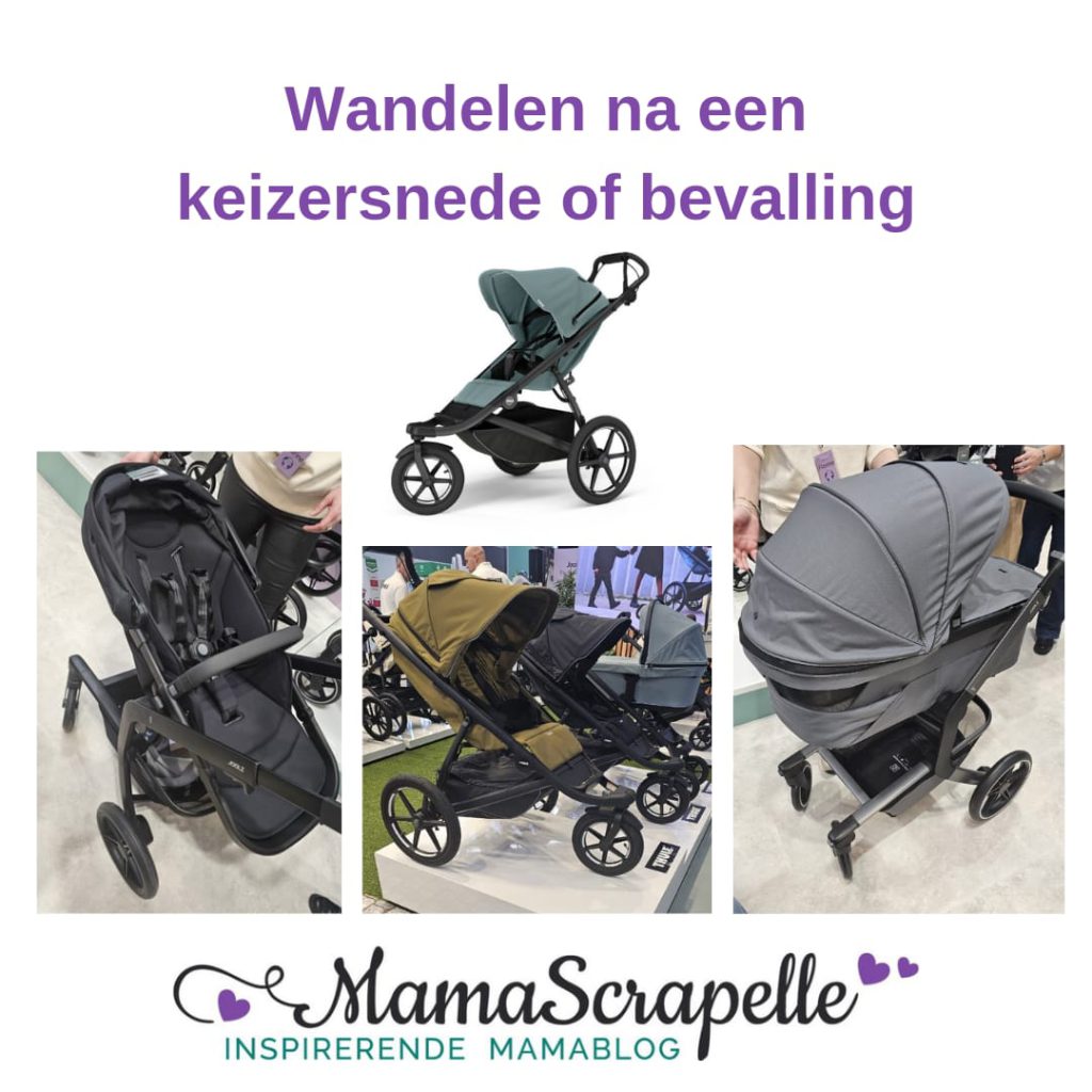 wandelen na keizersnede of bevalling