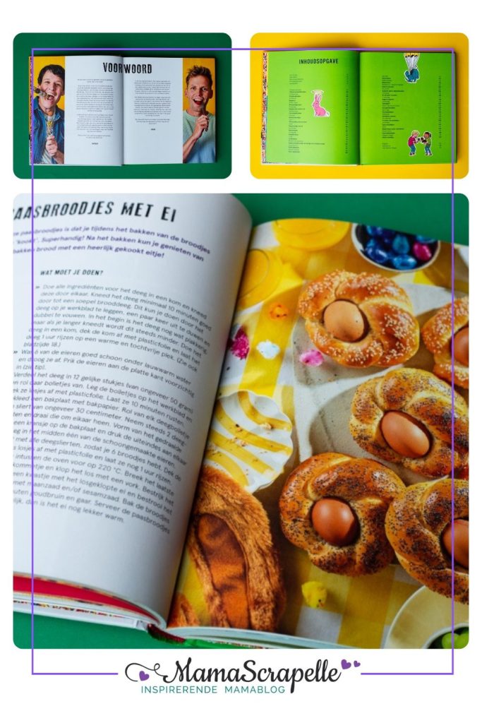 voorwoord, inhoudsopgave, Paasbroodjes, idee voor Pasen, Paasbaksel