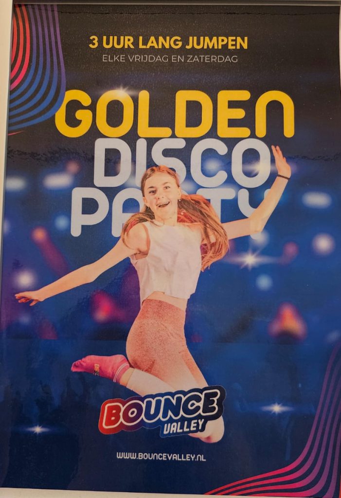 Golden Disco Party Kinderfeestje Bounce Valley Delft