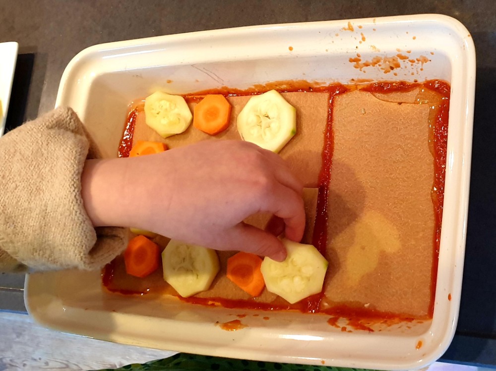 kinderlasagne maken
