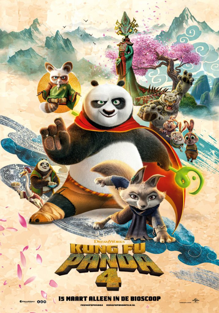Kung Fu Panda 4 Ben jij op zoek naar de nieuwste films voor volwassenen in de bioscoop? Een overzicht voor 2024 drama, komedie, romantisch, thriller en actie