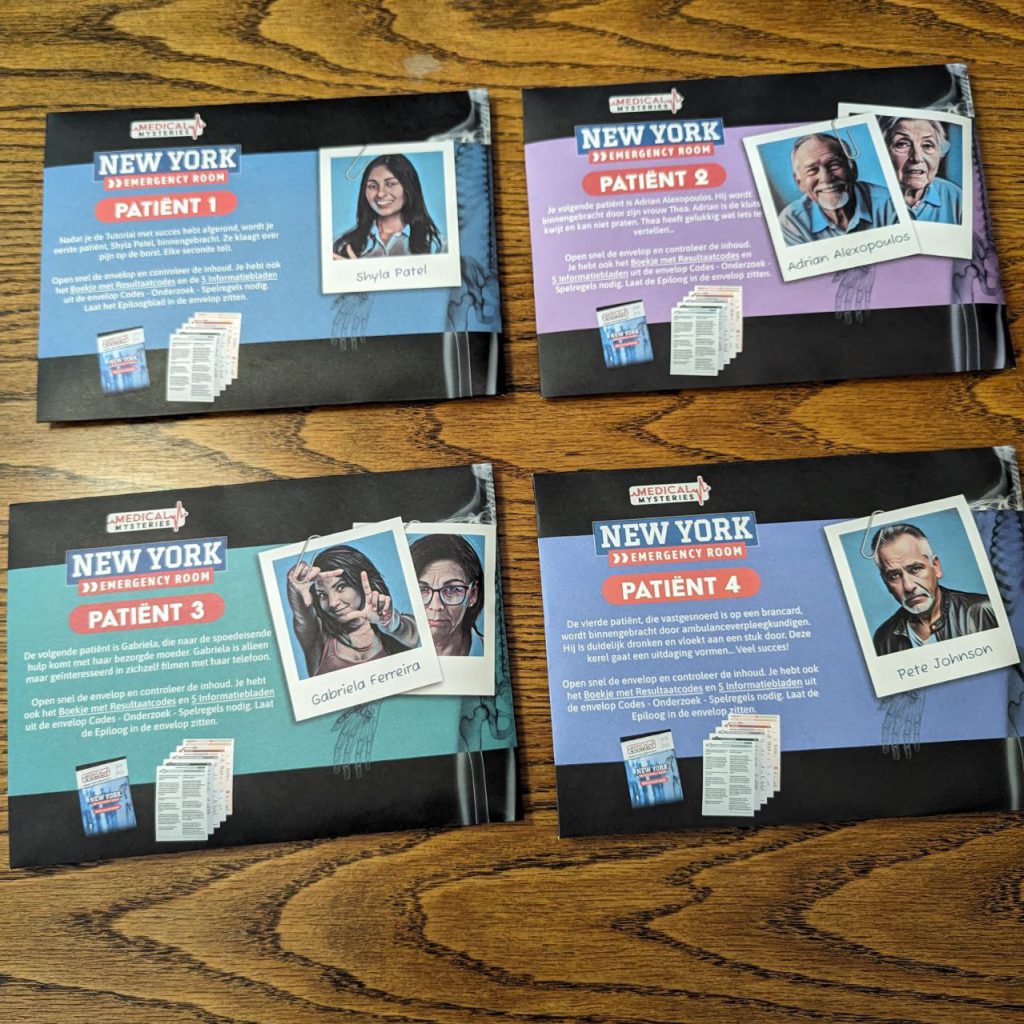 patiënten enveloppen
