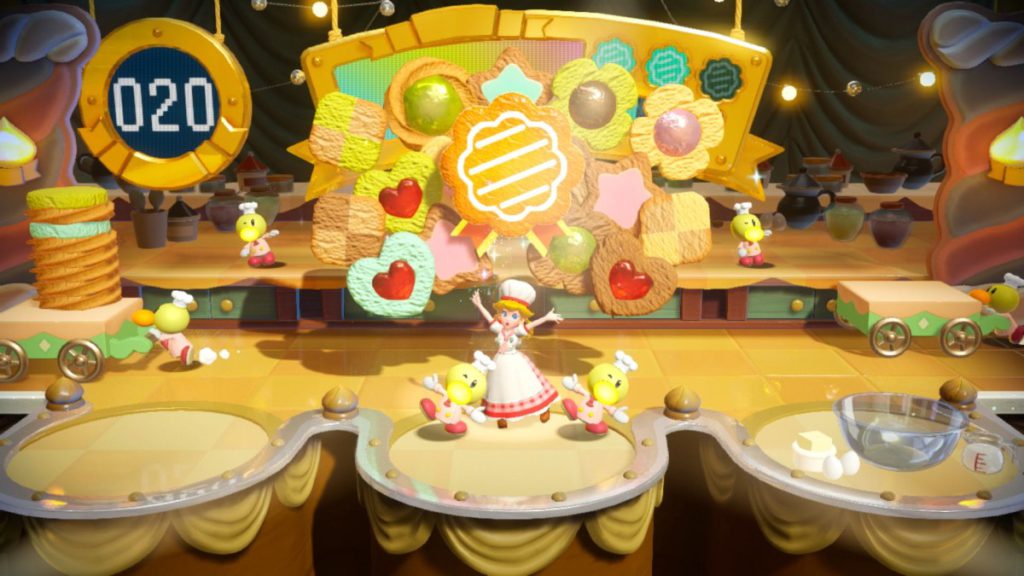 bakker prinses nintendo switch mario game spel