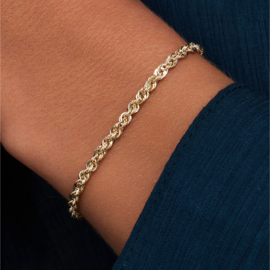 gouden armband sieraden vrouw TOV Essentials
