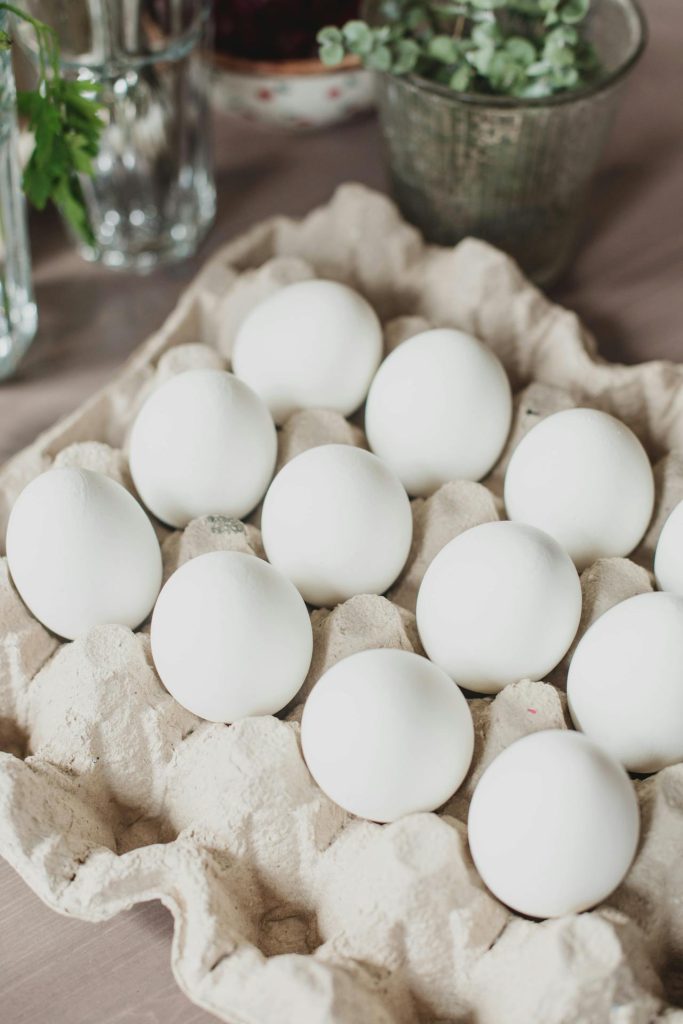 witte eieren