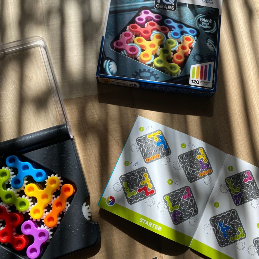 IQ Gears smartgames doos spel speluitleg spelregels puzzel game
