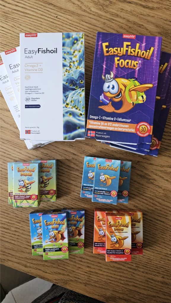 visolie voor kinderen en volwassenen 
