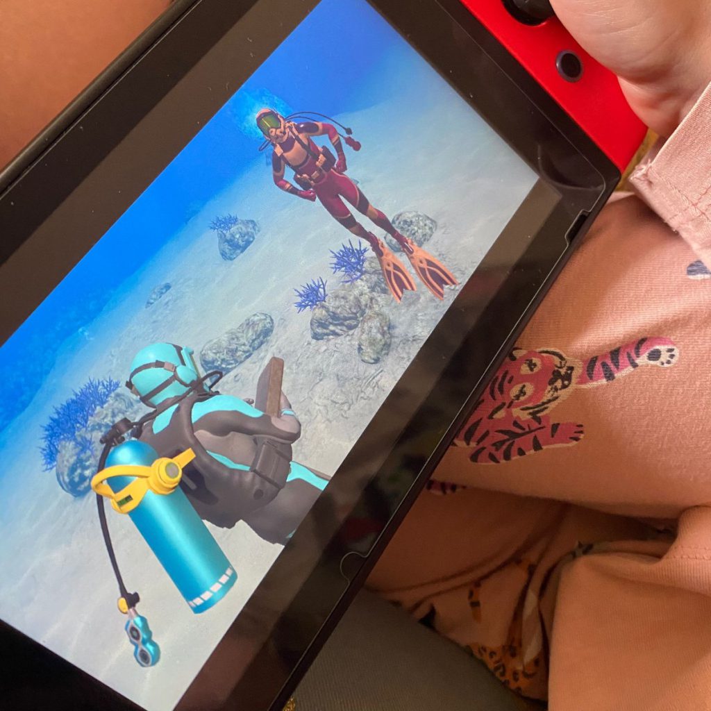 Endless Ocean Luminous game switch