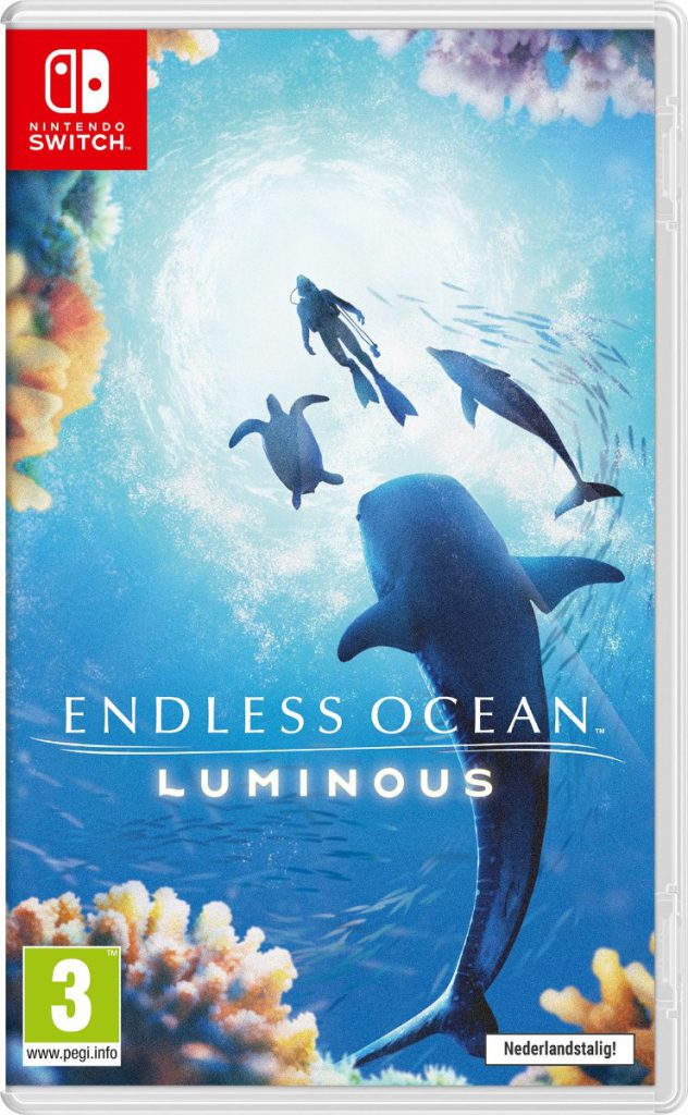 Endless Ocean Luminous 14 game switch duiken duikgame voorkant