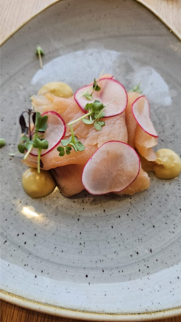 voorgerecht met zalm