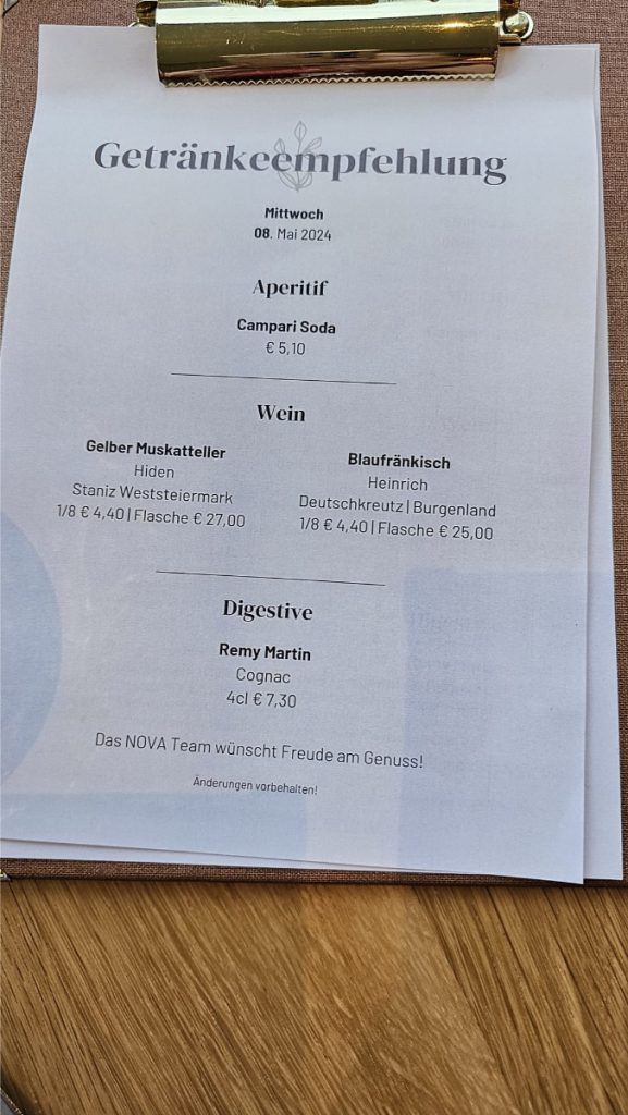 Hotel Thermen Nova Oostenrijk Murtal diner