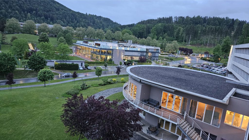 Hotel Thermen Nova Oostenrijk Murtal uitzicht