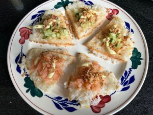 sushi wafels